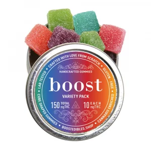 boost edibles thc gummies variety pack