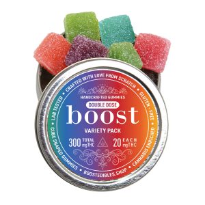 boost thc gummies variety pack 300mg thc
