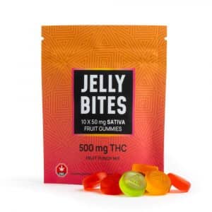 twisted extracts jelly bites 500mg thc sativa