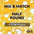 mix match shatter half pound