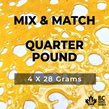 mix match shatter quarter pound