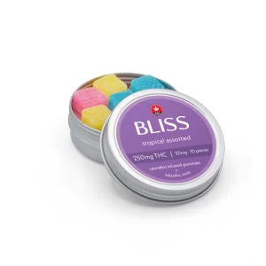 tropical assorted thc gummies from bliss