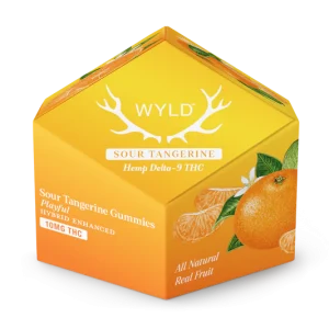 wyld-edibles wyld sour tangerine gummies